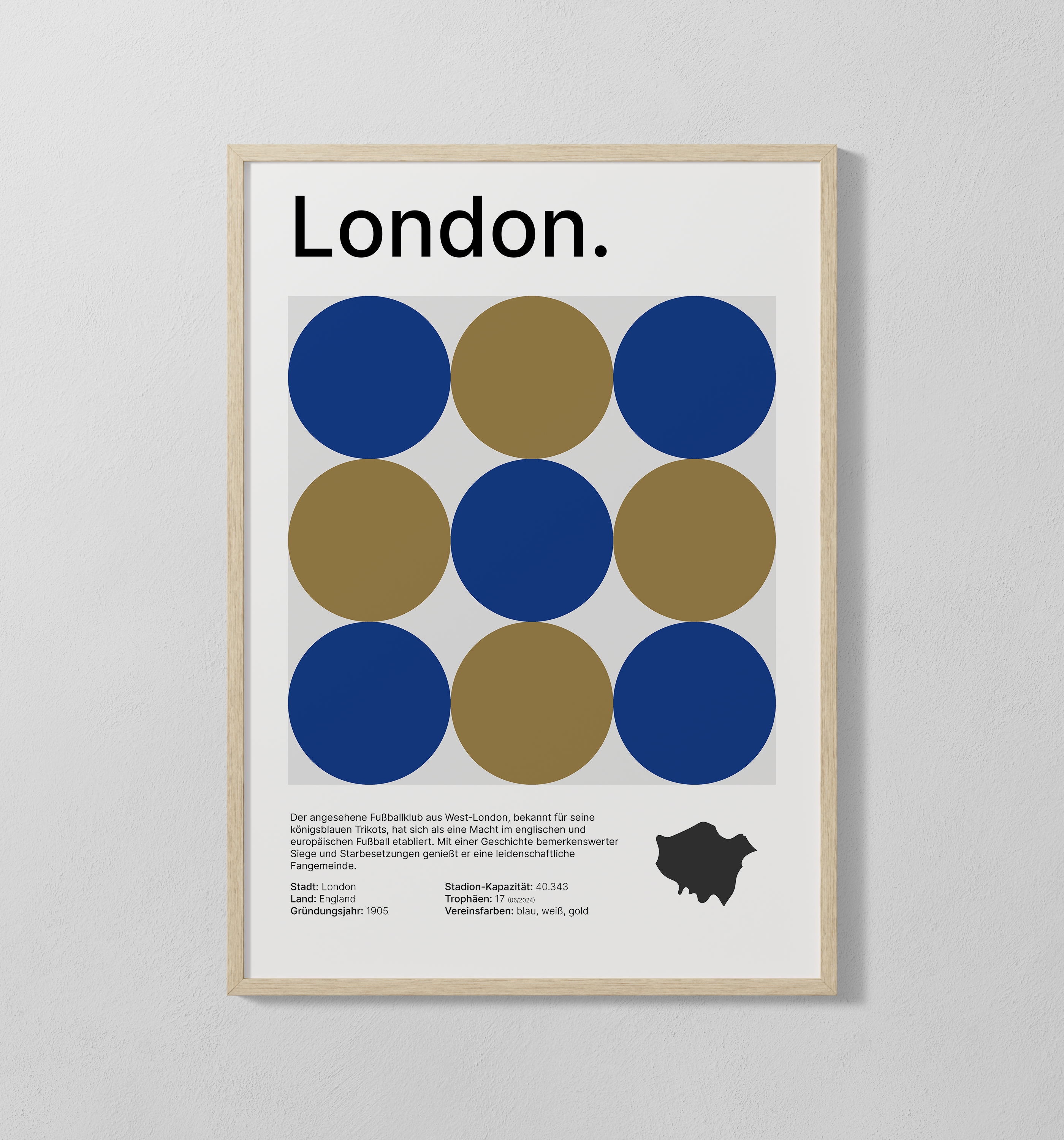 London blau | Poster